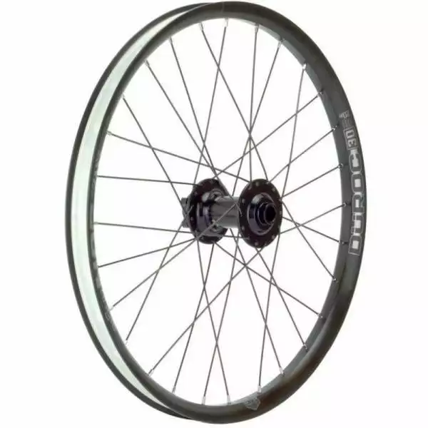 Roue SUN RINGLE DUROC 30 J-UNIT 20 Avant 100x15/QR Noir 2 Roue SUN RINGLE DUROC 30 J-UNIT 20 Avant 100x15/QR Noir – Image 2