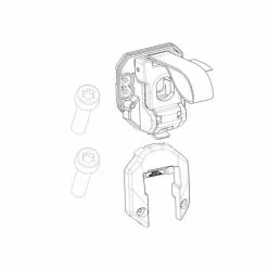 Kit De Montage BOSCH Pour Batterie POWERTUBE 750 Glissante Verticale Côté Serrure #EB1290000G