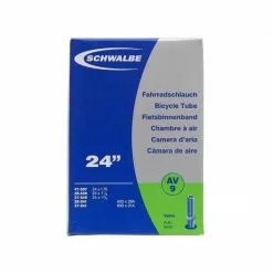 Chambre à Air SCHWALBE STANDARD AV 9 24x1-1/8/1,75 Butyl Schrader 40 Mm