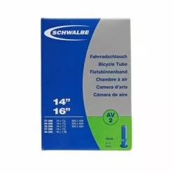 Chambre à Air SCHWALBE N°2 14x1"3/8 - 16x1,50 Schrader 40 Mm