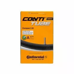 Chambre à Air CONTINENTAL COMPACT 20x1,75/2,00 Schrader 34 Mm