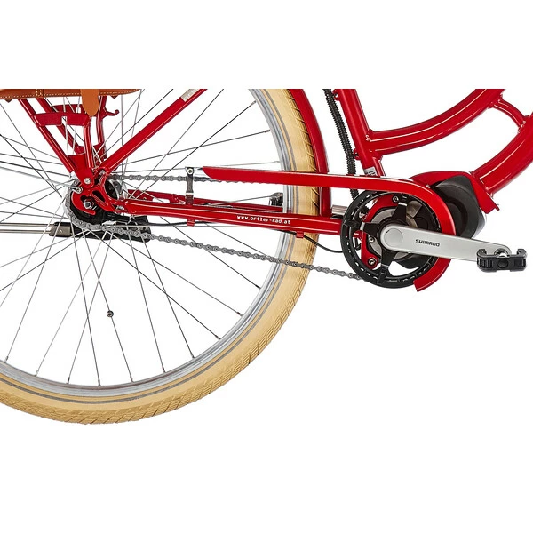 Vélo De Ville Électrique ORTLER E-SUMMERFIELD Rouge 2022 4 Vélo De Ville Électrique ORTLER E-SUMMERFIELD Rouge 2022 – Image 4