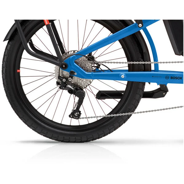 Vélo Cargo Électrique BENNO BIKES BOOST 10D PERFORMANCE EASY ON TRAPEZ Bleu 2022 11 Vélo Cargo Électrique BENNO BIKES BOOST 10D PERFORMANCE EASY ON TRAPEZ Bleu 2022 – Image 11
