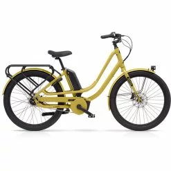 Vélo Cargo Électrique BENNO BIKES EJOY 5I EASY ON WAVE Jaune 2022