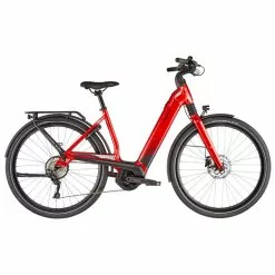 Vélo De Ville Électrique CANNONDALE MAVARO NEO 5 WAVE Rouge 2022