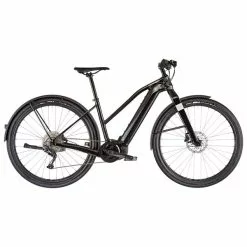 Vélo De Ville Électrique CANNONDALE CANVAS NEO 1 TRAPEZ Noir 2022