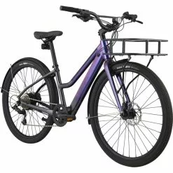 Vélo De Ville Électrique CANNONDALE TREADWELL NEO 2 EQ REMIXTE TRAPEZ Violet 2022 -France Vélo Soldes 2023 Cannondale Treadwell Neo 2 EQ Remixte lila5B600x6005D 6