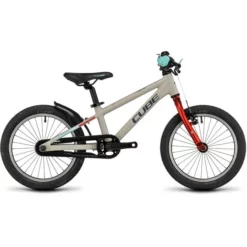 Vélo Enfant CUBE CUBIE 160 RT 16" Gris/Rouge 2023 -France Vélo Soldes 2023 Cube Cubie 160 RT Kinder grau5B600x6005D 6