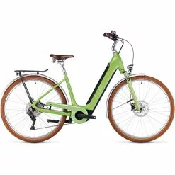 Vélo De Ville Électrique CUBE ELLA RIDE HYBRID 500 Vert 2023 -France Vélo Soldes 2023 Cube Ella Ride Hybrid 500 Easy Entry gr n5B600x6005D 6
