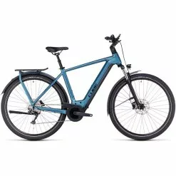Vélo De Randonnée Électrique CUBE KATHMANDU HYBRID ONE 625 DIAMANT Bleu 2023