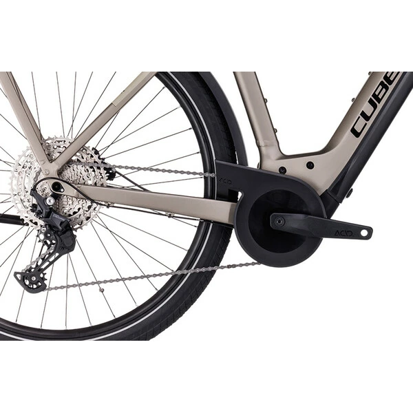 Vélo De Randonnée Électrique CUBE KATHMANDU HYBRID PRO 750 DIAMANT Gris/Brun 2023 4 Vélo De Randonnée Électrique CUBE KATHMANDU HYBRID PRO 750 DIAMANT Gris/Brun 2023 – Image 4