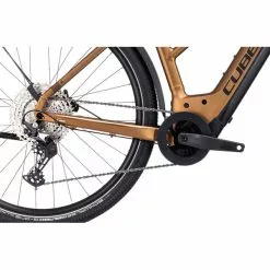 VTC Électrique CUBE NURIDE HYBRID EXC 625 ALLROAD TRAPEZ Marron 2023 -France Vélo Soldes 2023 Cube Nuride Hybrid EXC 625 Allroad Trapez braun schwarz5B600x6005D 3