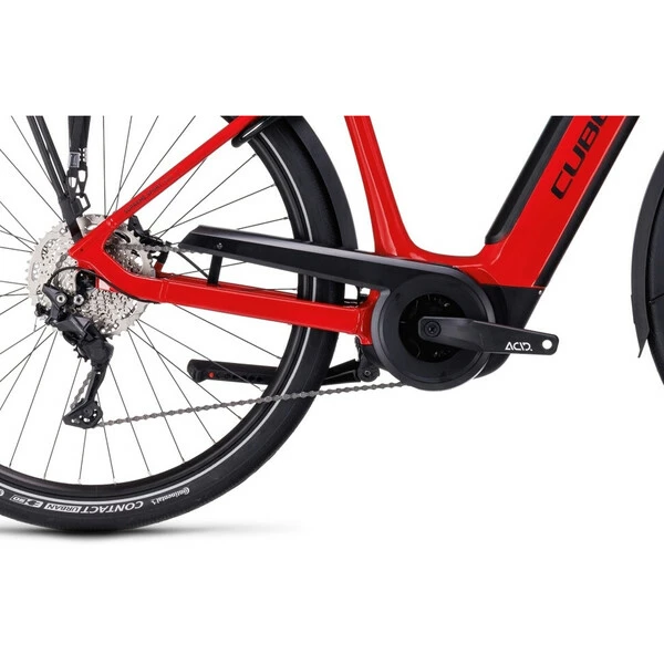 Vélo De Randonnée Électrique CUBE SUPREME SPORT HYBRID PRO 500 WAVE Rouge 2023 4 Vélo De Randonnée Électrique CUBE SUPREME SPORT HYBRID PRO 500 WAVE Rouge 2023 – Image 4