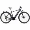 Vélo De Randonnée Électrique CUBE TOURING HYBRID ONE 500 DIAMANT Gris 2023