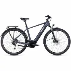 Vélo De Randonnée Électrique CUBE TOURING HYBRID ONE 500 DIAMANT Gris 2023 -France Vélo Soldes 2023 Cube Touring Hybrid ONE 500 grau schwarz5B600x6005D 6