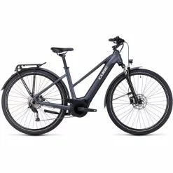 Vélo De Randonnée Électrique CUBE TOURING HYBRID ONE 625 TRAPEZ Gris 2023 -France Vélo Soldes 2023 Cube Touring Hybrid ONE 625 Trapez grau schwarz5B600x6005D 6