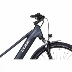 Vélo De Randonnée Électrique CUBE TOURING HYBRID ONE 625 TRAPEZ Gris 2023 -France Vélo Soldes 2023 Cube Touring Hybrid ONE 625 Trapez grau schwarz5B600x6005D 7