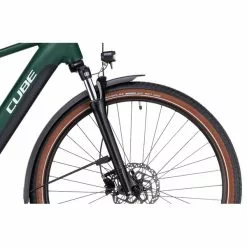 Vélo De Randonnée Électrique CUBE TOURING HYBRID ONE 625 DIAMANT Vert 2023 -France Vélo Soldes 2023 Cube Touring Hybrid ONE 625 gr n braun5B600x6005D 2