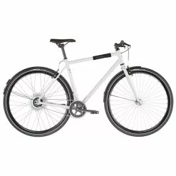 Fixie-inc Vélo De Ville Électrique FIXIE INC. BACKSPIN ZEHUS Blanc 2022