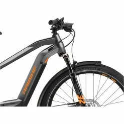 Vélo De Randonnée Électrique HAIBIKE TREKKING 10 DIAMANT Gris/Orange 2023 -France Vélo Soldes 2023 HAIBIKE Trekking 10 Diamant grau5B600x6005D 7