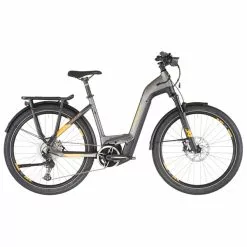Vélo De Randonnée Électrique HAIBIKE TREKKING 10 WAVE Gris/Orange 2023