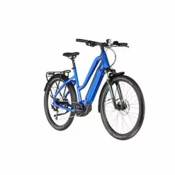 Vélo De Randonnée Électrique HAIBIKE TREKKING 4 TRAPEZ Bleu 2023 -France Vélo Soldes 2023 HAIBIKE Trekking 4 Trapez blau5B600x6005D 10