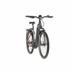 Vélo De Randonnée Électrique HAIBIKE TREKKING 9 WAVE Noir/Rouge 2023 -France Vélo Soldes 2023 HAIBIKE Trekking 9 Low Step grau5B600x6005D 2