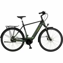 KREIDLER BIKES Vélo De Ville Électrique KREIDLER VITALITY ECO 8 DIAMANT Rétropédalage Vert 2022