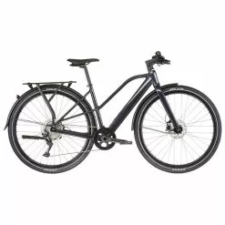 Vélo De Ville Électrique ORBEA VIBE MID H30 EQ TRAPEZ Noir 2023