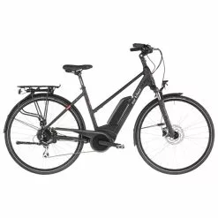 Vélo De Ville Électrique ORTLER BERGEN 300 TRAPEZ Noir 2022 -France Vélo Soldes 2023 Ortler Bergen Trapez schwarz5B600x6005D 9