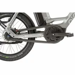Vélo De Ville Électrique QiO EINS AP-8 Rétropédalage WAVE Gris 2023 -France Vélo Soldes 2023 QiO EINS AP 8 Nexus RBN 20 grau5B600x6005D 5