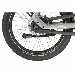 Vélo De Ville Électrique QiO EINS AP-8 Rétropédalage WAVE Gris 2023 -France Vélo Soldes 2023 QiO EINS AP 8 Nexus RBN 20 grau5B600x6005D 6