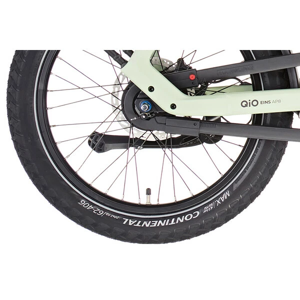 Vélo De Ville Électrique QiO EINS AP-8 Rétropédalage WAVE Vert 2023 16 Vélo De Ville Électrique QiO EINS AP-8 Rétropédalage WAVE Vert 2023 – Image 16