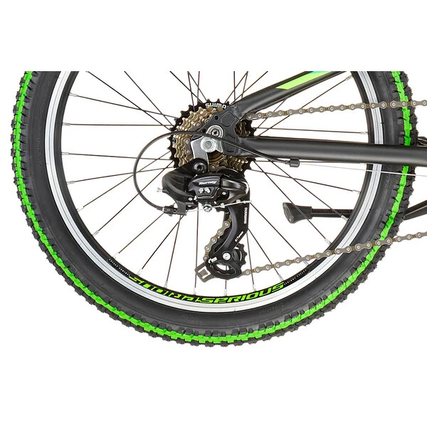 VTT SERIOUS ROCKVILLE 20" Noir/Vert 5 VTT SERIOUS ROCKVILLE 20" Noir/Vert – Image 5