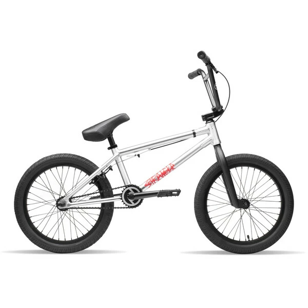 BMX STRANGER MINI MAC RHD 18'' Argent 2022 1 BMX STRANGER MINI MAC RHD 18'' Argent 2022