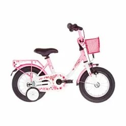 Vélo Enfant VERMONT GIRLY 12" Rose/Blanc 2022