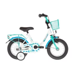 Vélo Enfant VERMONT GIRLY 12" Blanc/Bleu 2022