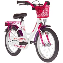 Vélo Enfant VERMONT GIRLY 16" Rose/Blanc 2022 -France Vélo Soldes 2023 Vermont Girly 16 M dchen wei pink5B600x6005D 14