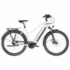 Vélo De Ville Électrique WINORA SINUS N5F ECO TRAPEZ Gris 2023