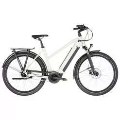 Vélo De Ville Électrique WINORA SINUS N5F ECO TRAPEZ Gris 2023