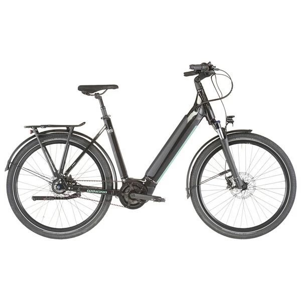 Vélo De Ville Électrique WINORA SINUS R8 WAVE Noir 2023 10 Vélo De Ville Électrique WINORA SINUS R8 WAVE Noir 2023 – Image 10