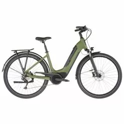 Vélo De Ville Électrique WINORA TRIA 10 WAVE Vert 2023