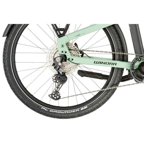 Vélo De Randonnée Électrique WINORA YAKUN 12 DIAMANT Vert 2023 14 Vélo De Randonnée Électrique WINORA YAKUN 12 DIAMANT Vert 2023 – Image 14