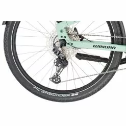 Vélo De Randonnée Électrique WINORA YAKUN 12 TRAPEZ Vert 2023 22 Vélo De Randonnée Électrique WINORA YAKUN 12 TRAPEZ Vert 2023 -France Vélo Soldes 2023 Winora Yakun 12 Low Step oliv5B600x6005D 4
