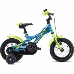 Vélo Enfant S'COOL XXLITE Alu 1V 12" Bleu/Vert 2022 -France Vélo Soldes 2023 s cool XXlite alloy 12 Kinder blau gr n5B600x6005D 1