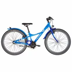 Vélo De Ville S'COOL XXLITE Alu 3V 24" Bleu 2022