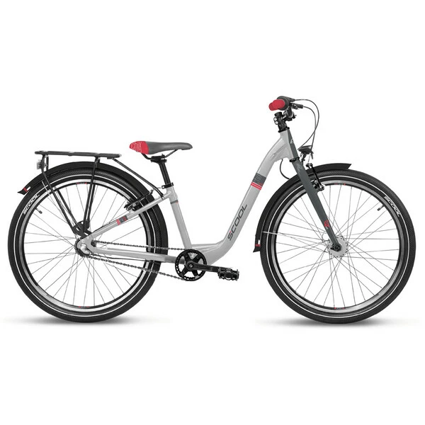 Vélo De Ville S'COOL CHIX SL FW Alu 3V 20" Gris 2022 – Image 2