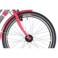 Vélo De Ville S'COOL CHIX TWIN Alu 21V 24" Gris/Rose 2022 -France Vélo Soldes 2023 s cool chiX twin alloy 24 21 S Kinder grau pink5B600x6005D 10