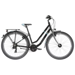 Vélo De Ville S'COOL CHIX TWIN Alu 21V 26" Noir/Bleu 2022 -France Vélo Soldes 2023 s cool chiX twin alloy 26 21 S Kinder schwarz5B600x6005D 8
