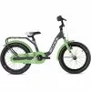 Vélo Enfant S'COOL NIXE Alu 1V 16" Noir/Vert 2022